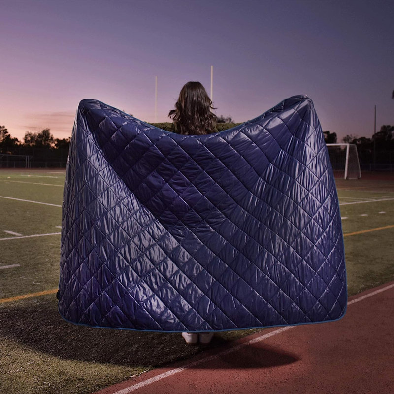 ECR4Kids Lightspeed Outdoors Rugged Puffy Outdoor Blanket, Camping